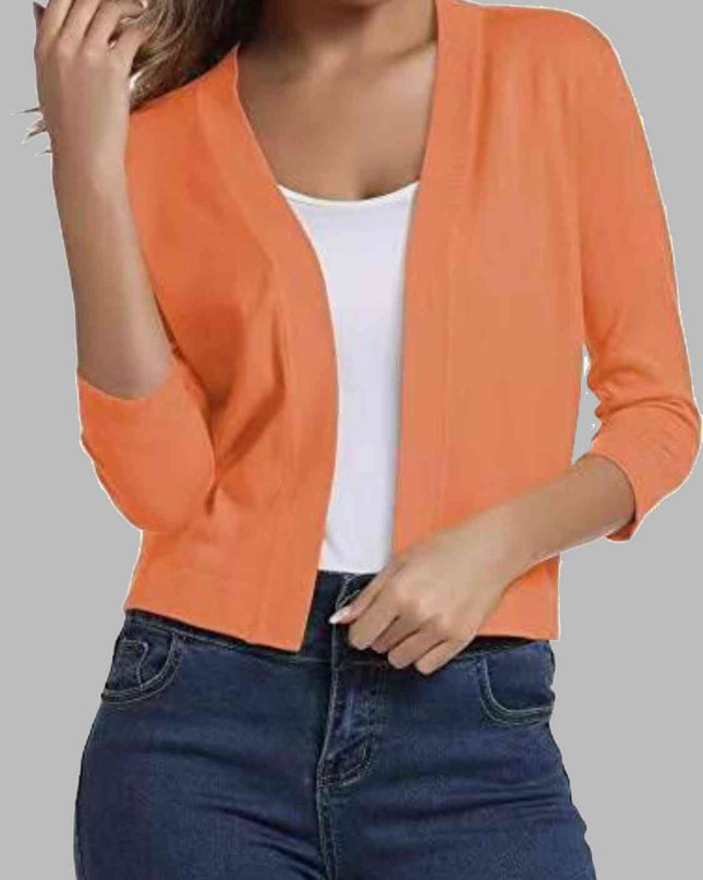 Open Front Cardigan