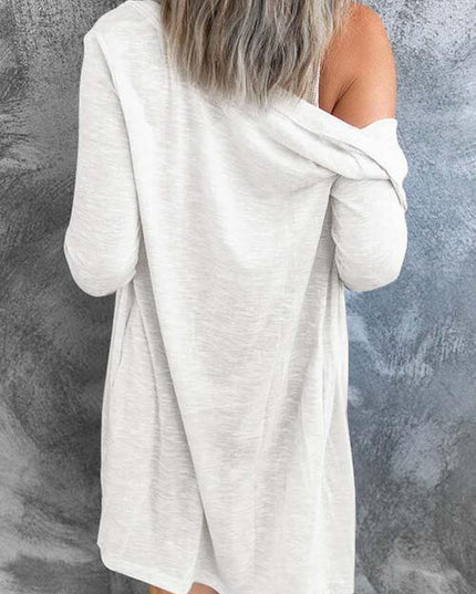 Sequin Santa Button Up Long Sleeve Cardigan