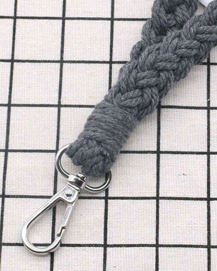 Assorted 4-Piece Macrame Keychain