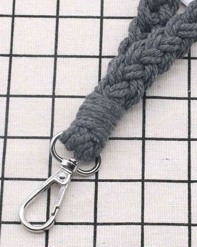 Assorted 4-Piece Macrame Keychain
