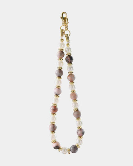 Natural Stone Beads Key Chain