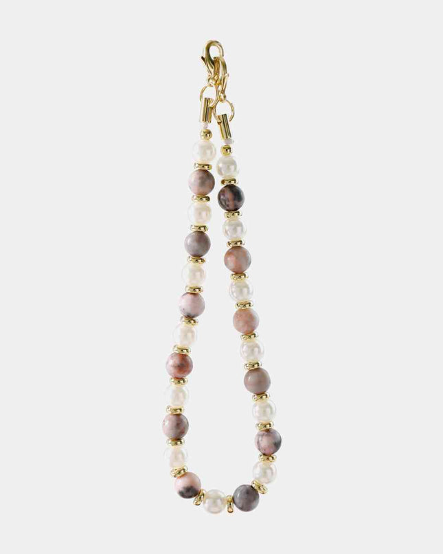 Natural Stone Beads Key Chain