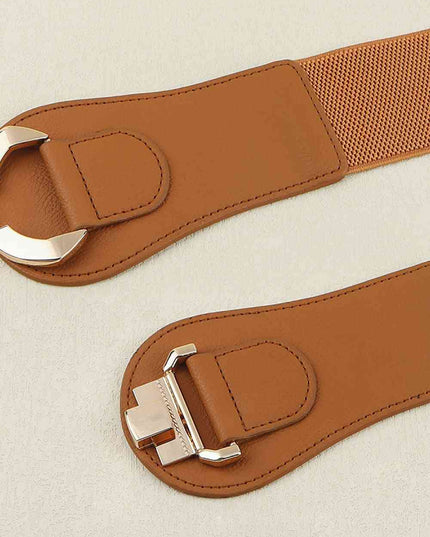 Alloy Buckle Elastic Belt