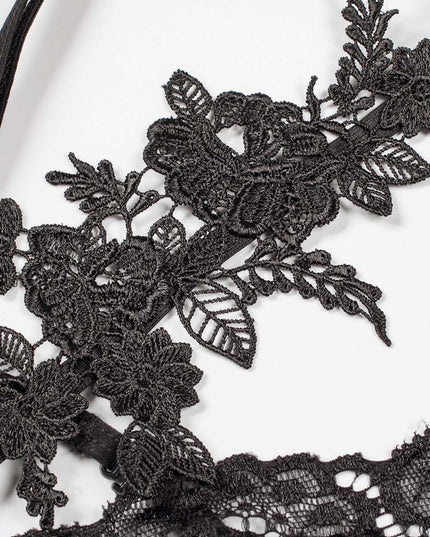 Rose Lace Teddy