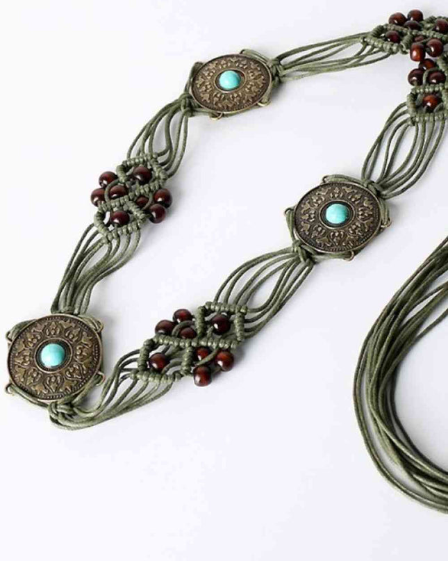 Bohemian Style Braid Belt