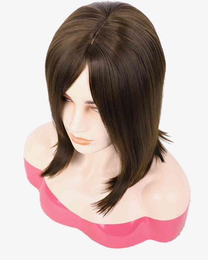 Full Machine Made Short Wave Hair Wigs 10''