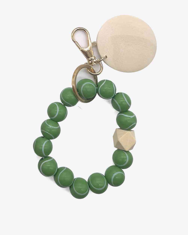 Assorted 4-Pack Wristlet Bead Key Chain