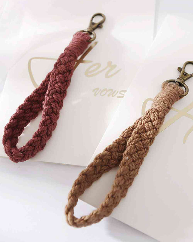 Random 6-Pack Braided Key Chain