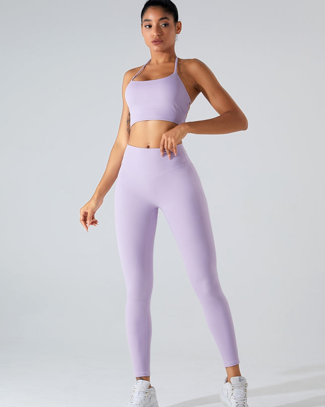 High Waist Wide Waistband Active Leggings