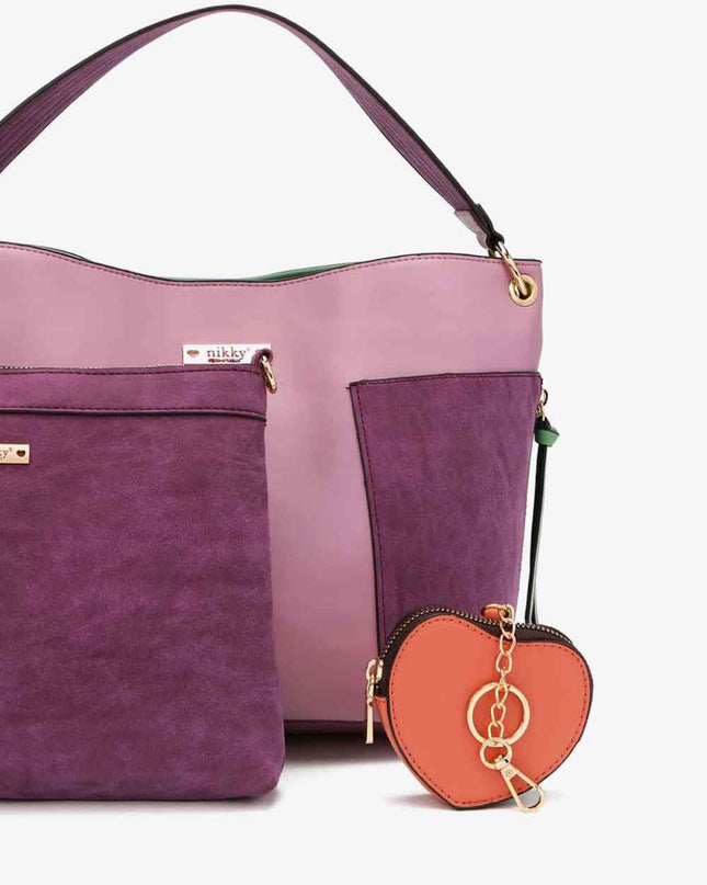 Nicole Lee USA Sweetheart Handbag Set