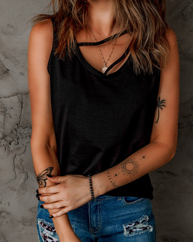 Strappy Neck Tank