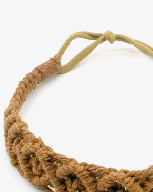 Assorted 2-Pack Macrame Flexible Headband