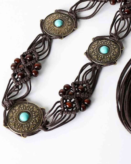 Bohemian Style Braid Belt