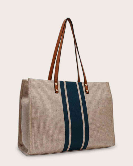 Striped Tote Bag