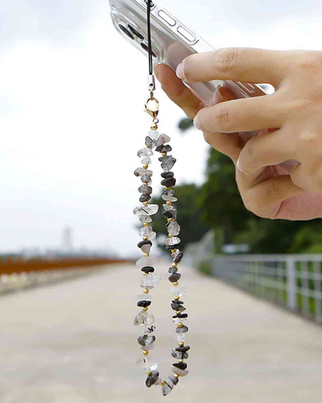 Natural Stone Key Chain