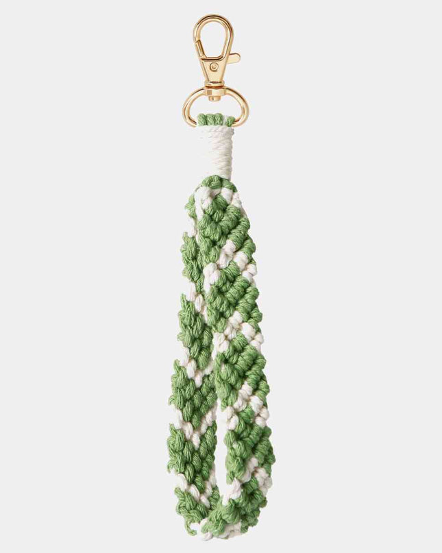 Macrame Wristlet Key Chain