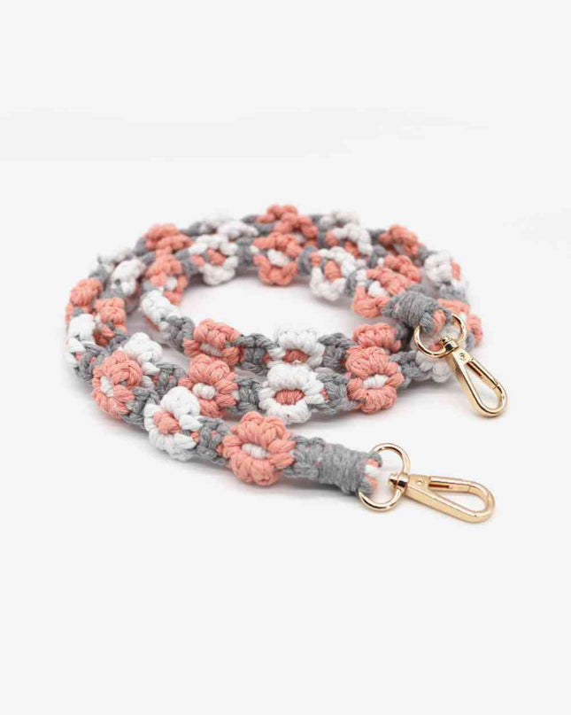Macrame Flower Lanyard