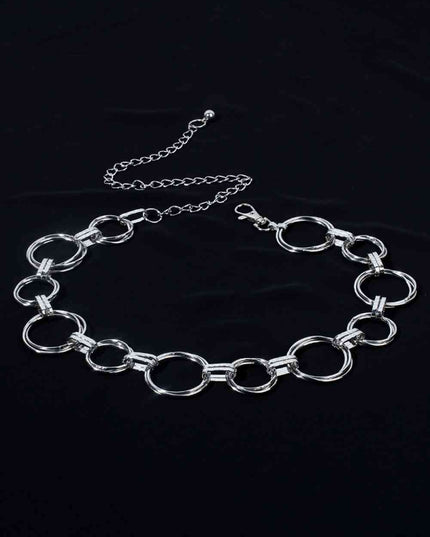 Alloy Chain Circle Shape Belt
