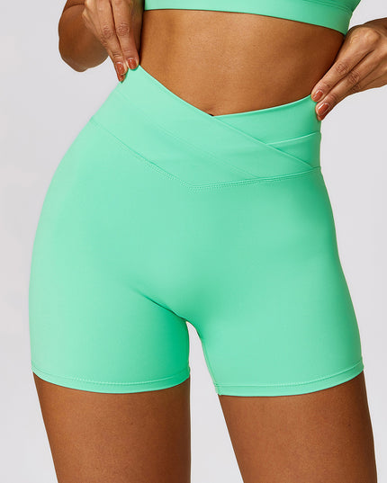 High Waist Active Shorts