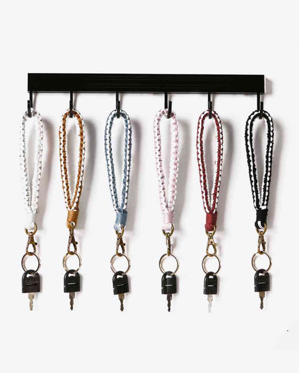Random 6-Pack Braided Key Chain