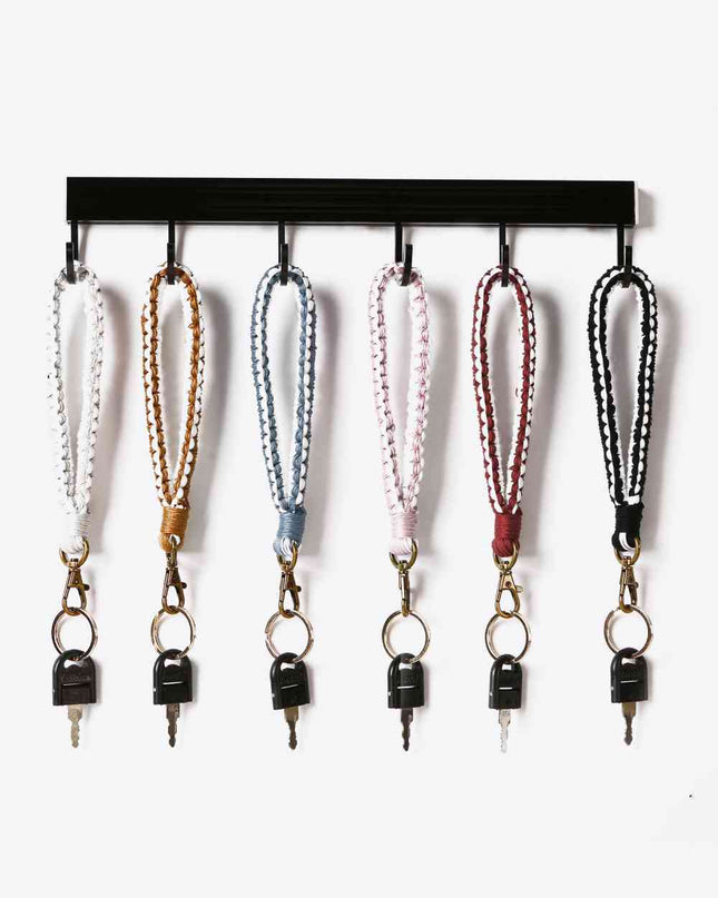 Random 6-Pack Braided Key Chain