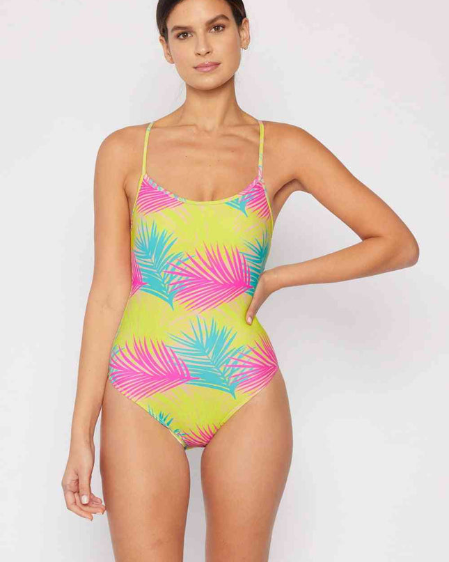 Marina West Swim High Tide One-Piece in Multi Palms