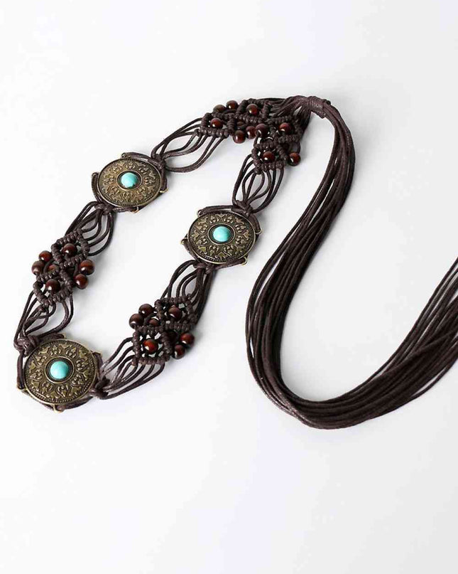 Bohemian Style Braid Belt