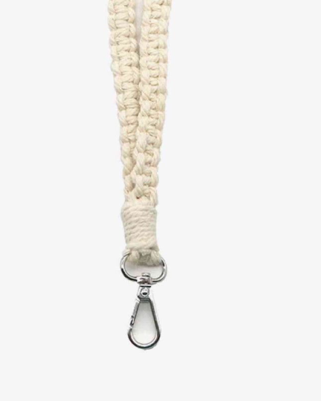 Assorted 2-Pack Hand-Woven Lanyard Keychain