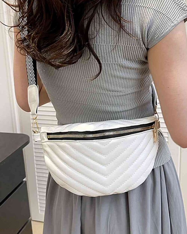 PU Leather Sling Bag