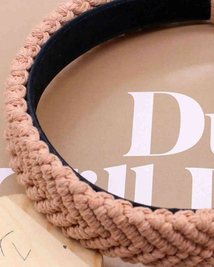 Retro Style Macrame Headband