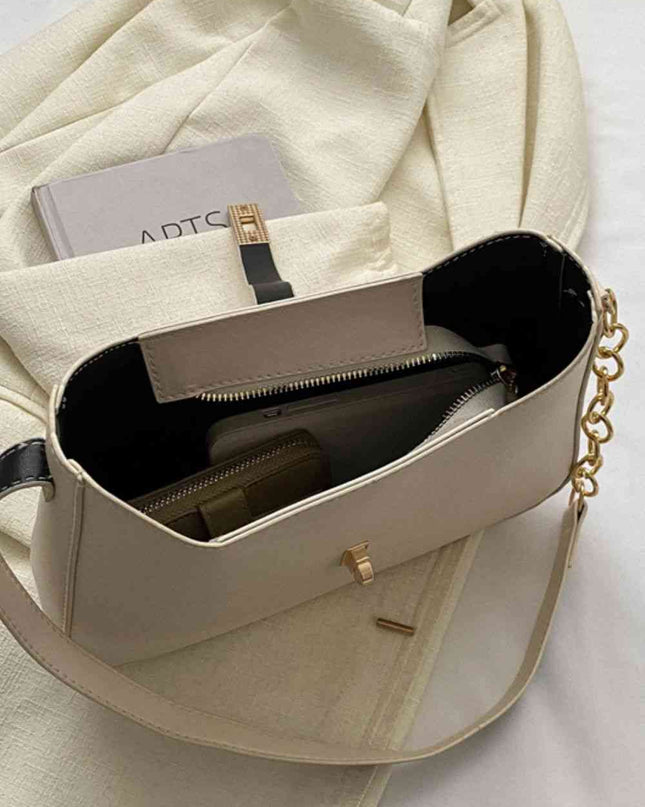 PU Leather Shoulder Bag