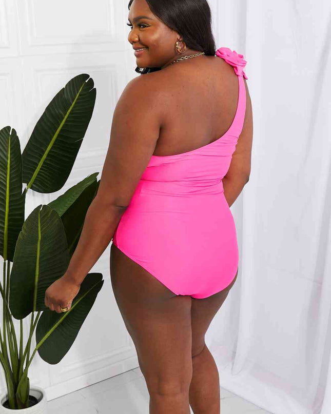 Marina West Swim Deep End One-Shoulder One-Piece Swimsuit