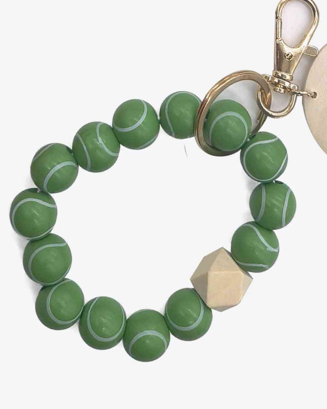 Assorted 4-Pack Wristlet Bead Key Chain