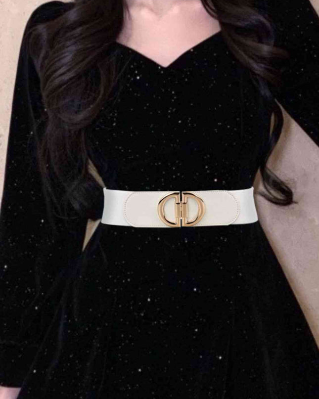 D Buckle Elastic Belt