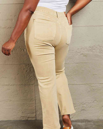 Judy Blue Cailin Full Size Mid Rise Garment Dyed Bootcut Jeans