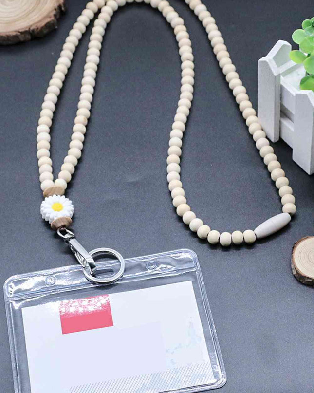 Assorted 4-Piece Beaded Lanyard