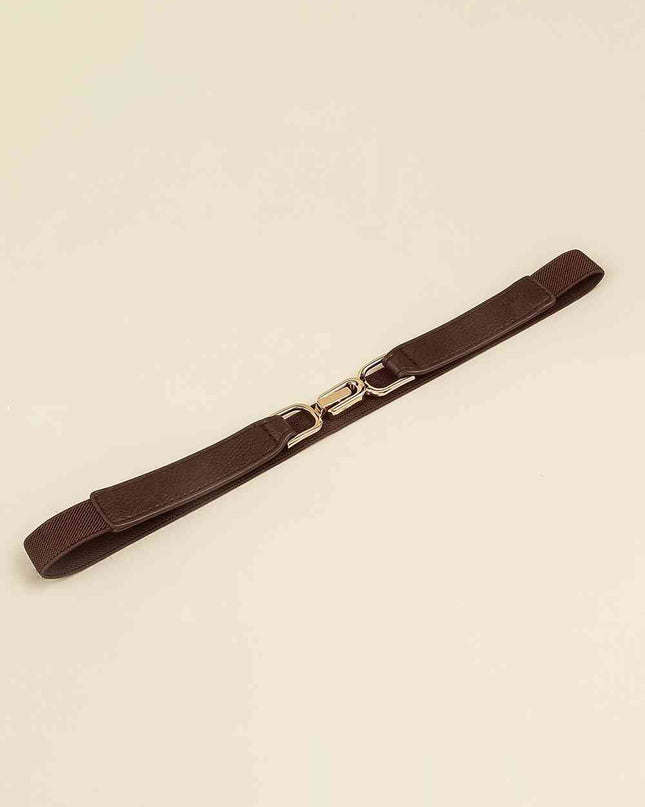Alloy Buckle Elastic Belt
