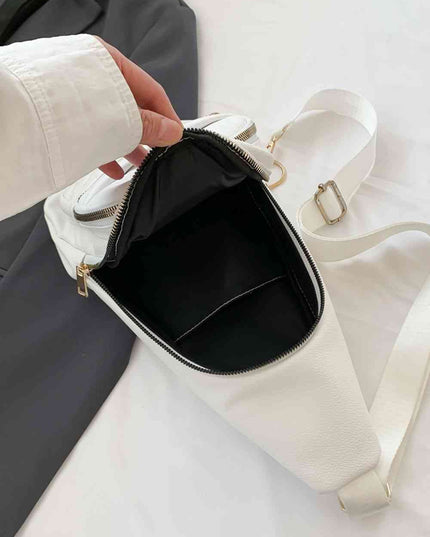 PU Leather Sling Bag