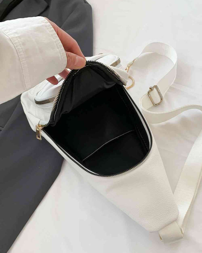 PU Leather Sling Bag