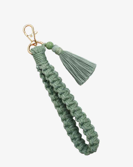 Wristlet Keychain with Tassel
