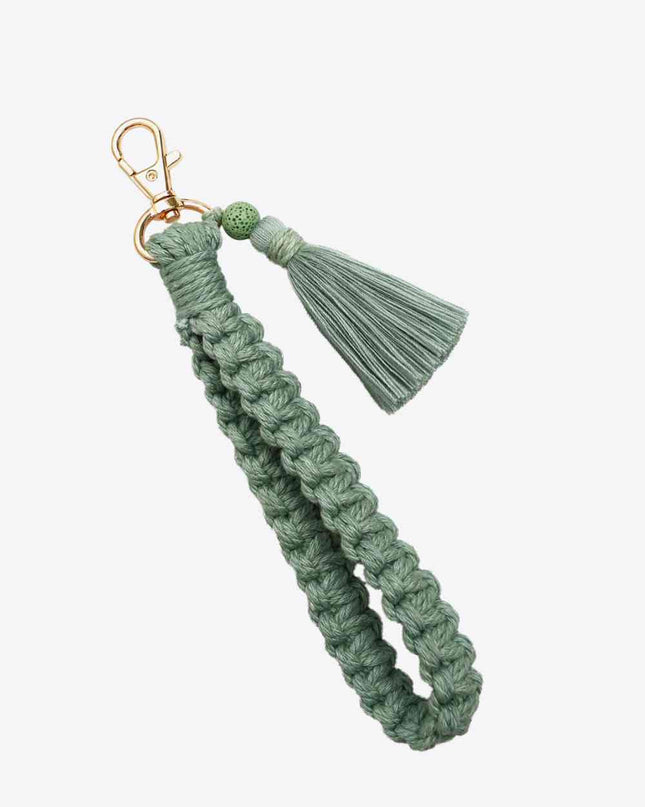 Wristlet Keychain with Tassel