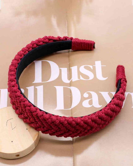 Retro Style Macrame Headband