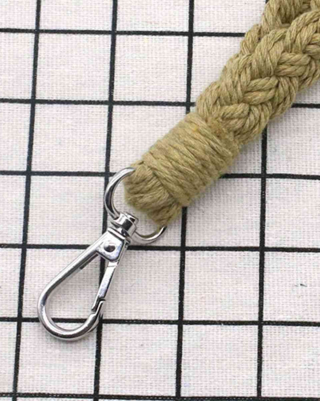 Assorted 4-Piece Macrame Keychain