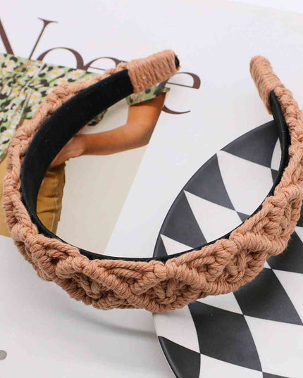 Can't Stop Your Shine Macrame Headband