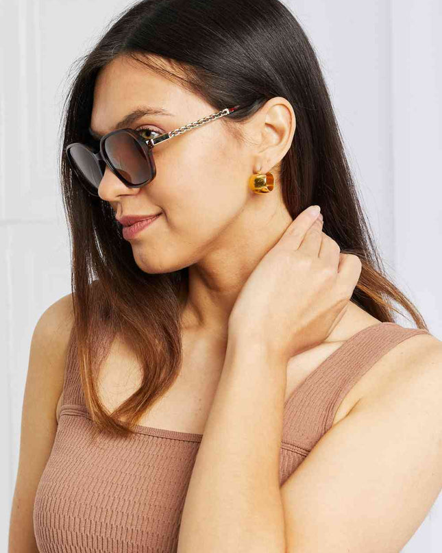 TAC Polarization Lens Full Rim Sunglasses