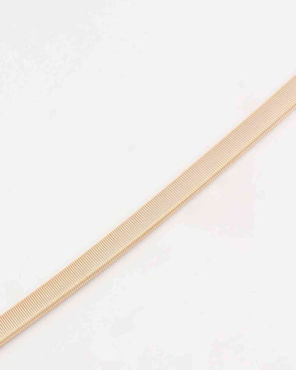 Elastic Iron Skinny Belt
