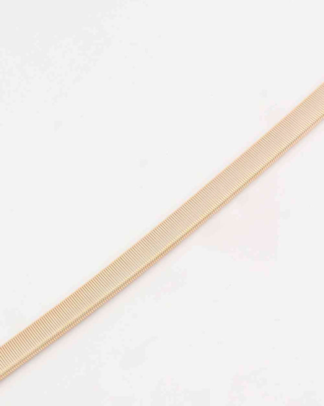 Elastic Iron Skinny Belt