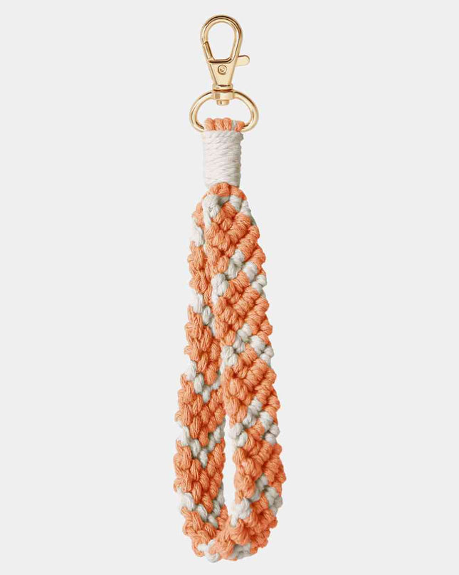 Macrame Wristlet Key Chain