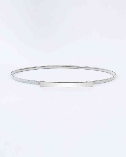 Elastic Iron Skinny Belt