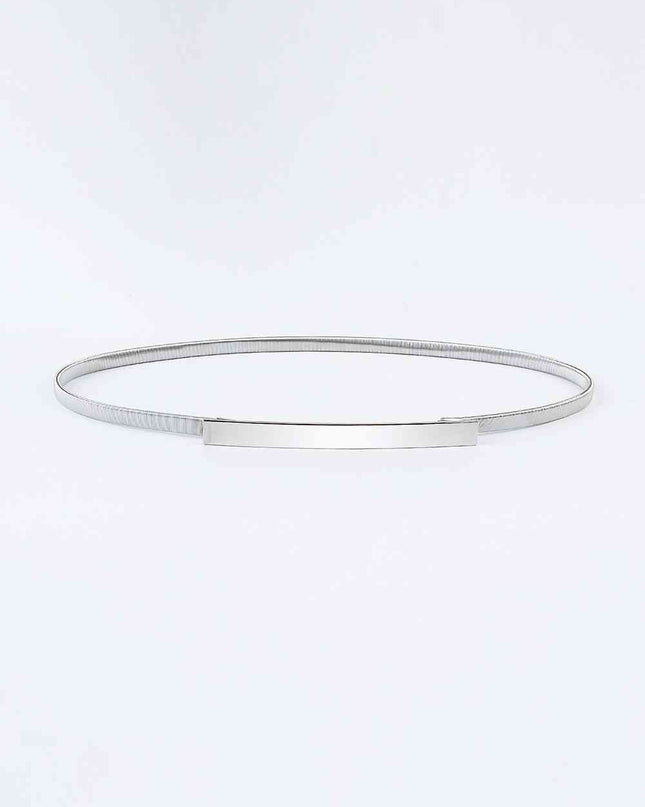 Elastic Iron Skinny Belt